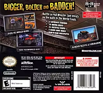 Image n° 2 - boxback : Monster Jam - Path of Destruction